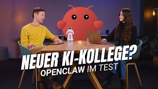 Folgen-Cover: #46: OpenClaw im Test - dein neuer Kollege wird ein AI Agent